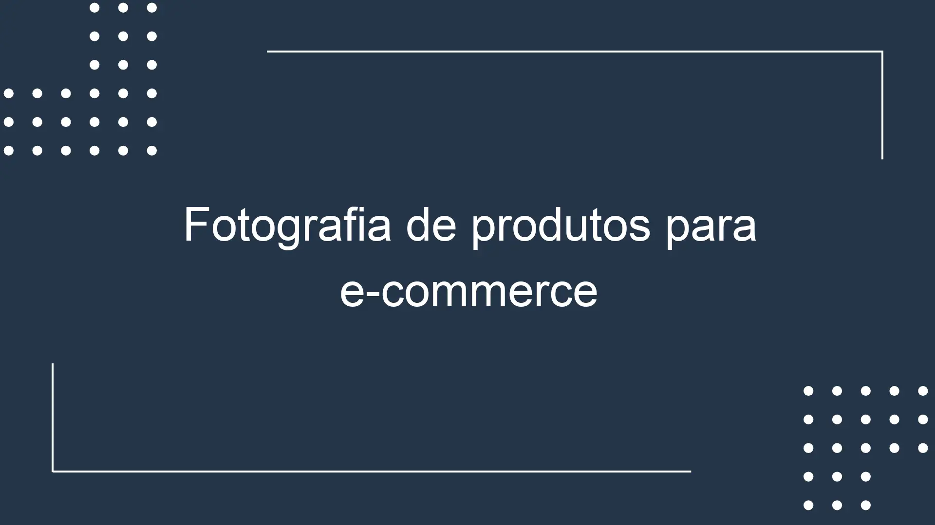 Fotografia de produtos para e-commerce Fotografia de produtos para e-commerce
